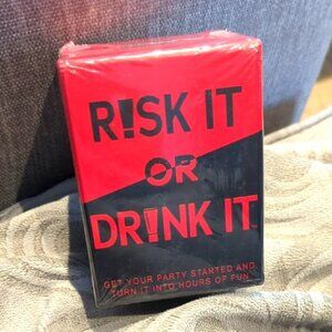 Risk It or Drink It Party Game - NWT